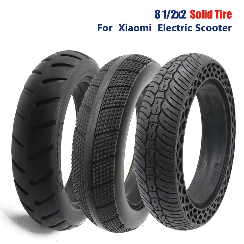 8.5 inches Rubber Solid Tire for Xiaomi M365 Pro Electric Scooter Mijia Mi 1S Pro 2 Essential Scooter Tyre  8.5'' Wheel