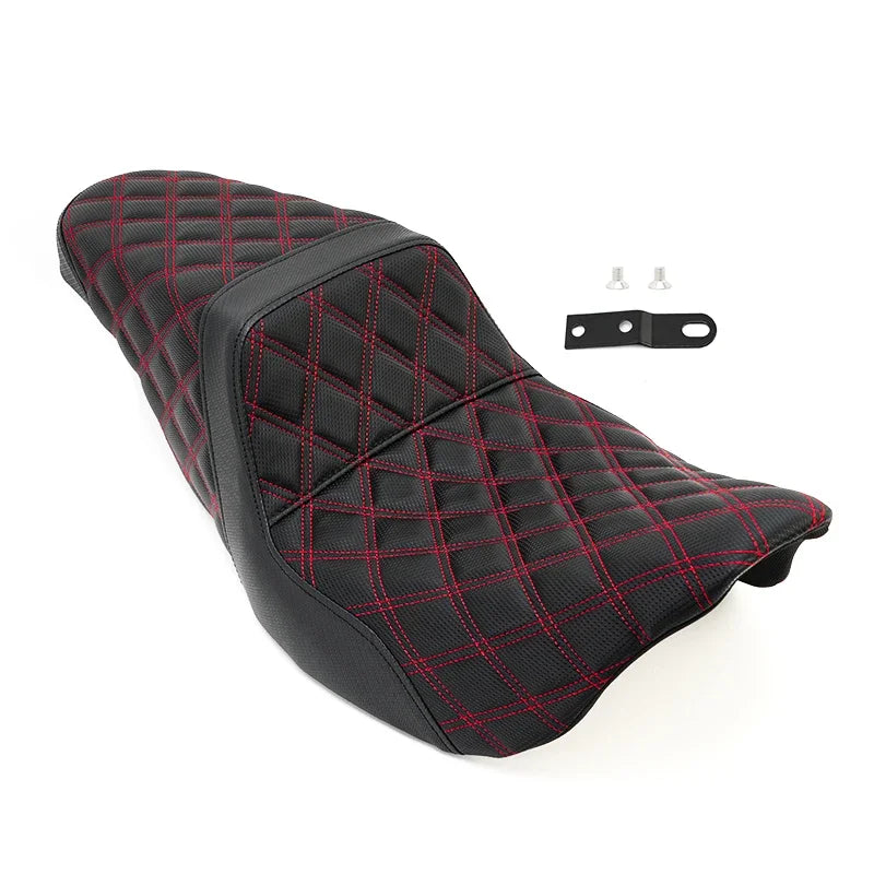 Motorcycle Drive Passenger Two-up Seat For Harley Touring Electra Glide Street Glide Road Glide Road King CVO 2009-2023