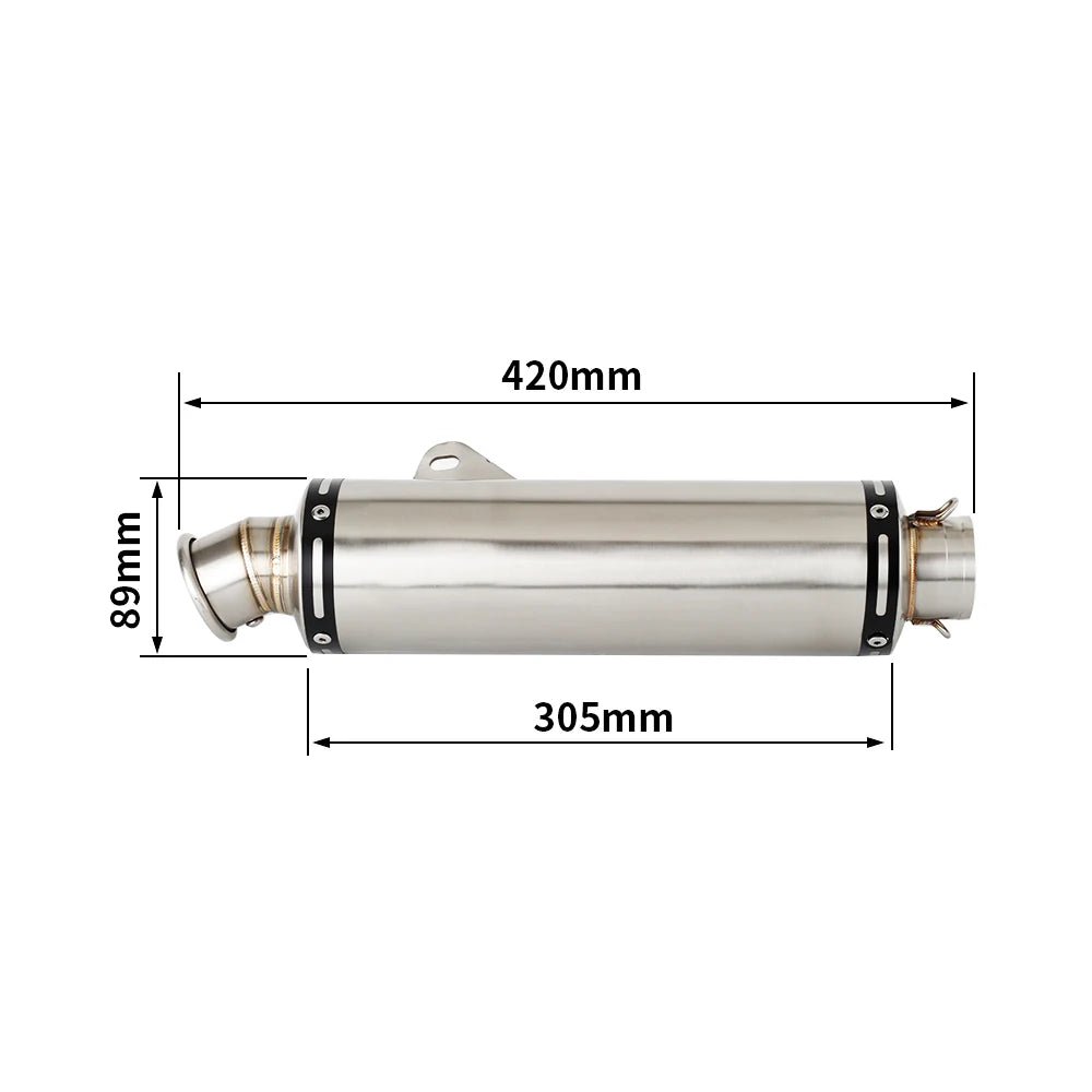 For Yamaha Tenere 700 2021 2022 2023 2024 T7 T700 XTZ 690 Escape Slip-on Motorcycle High Position Exhaust Muffler Pipe