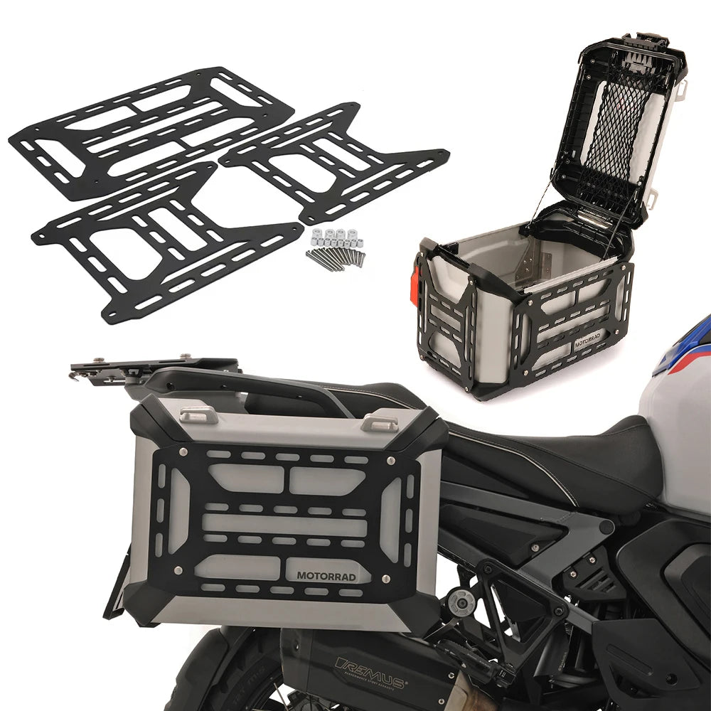 Motorcycle Accessory For BMW R1300GS Adventure Motorcycle Top Box Rear Luggage Case Aluminum Trunk Tail Box Protective Cover