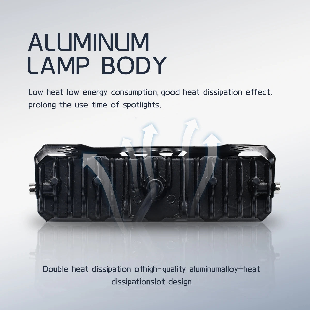 Motorcycle LED Spotlight Dual Color Hi/Low Beam Spot Fog Lamp For Jeep Truck Tractor SUV ATV 4x4 Offroad Driving Headlight 12V