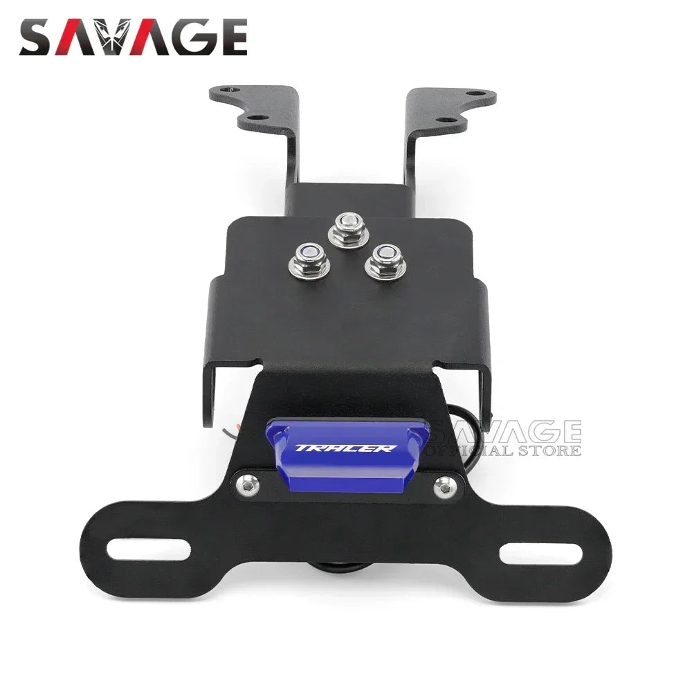 License Plate Holder For YAMAHA MT09 Tracer 900/9/GT 9GT MT07 Tracer 700 7 FJ09 Motorcycle Tail Tidy Fender Eliminator LED Light
