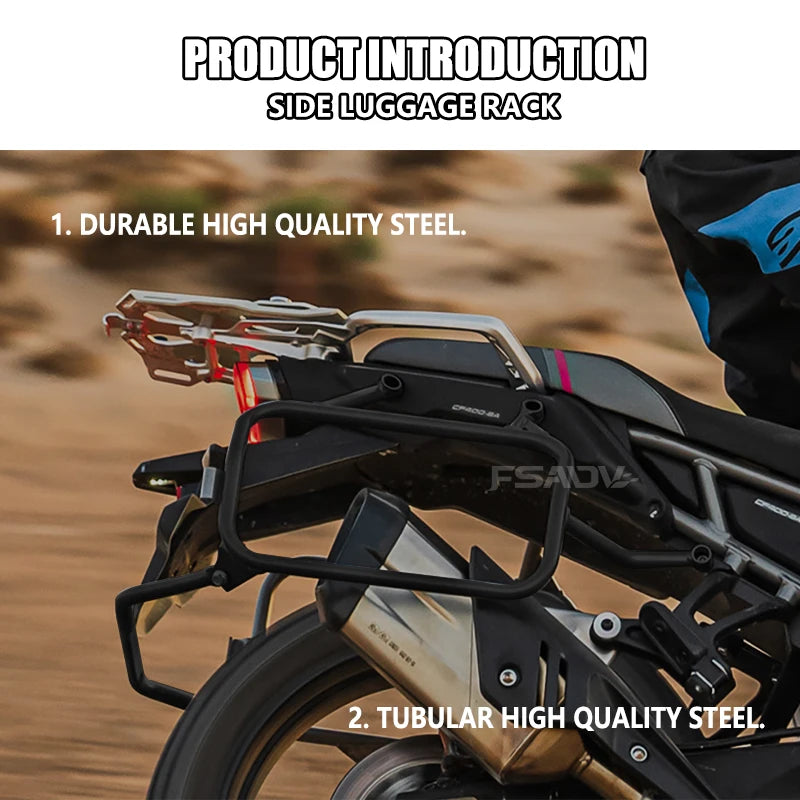 Fit For CFMOTO 450MT 450-MT 450 MT 2023 2024 2025 Motorcycle Panniers Rack Side Luggage Boxs Saddlebag Bracket Support