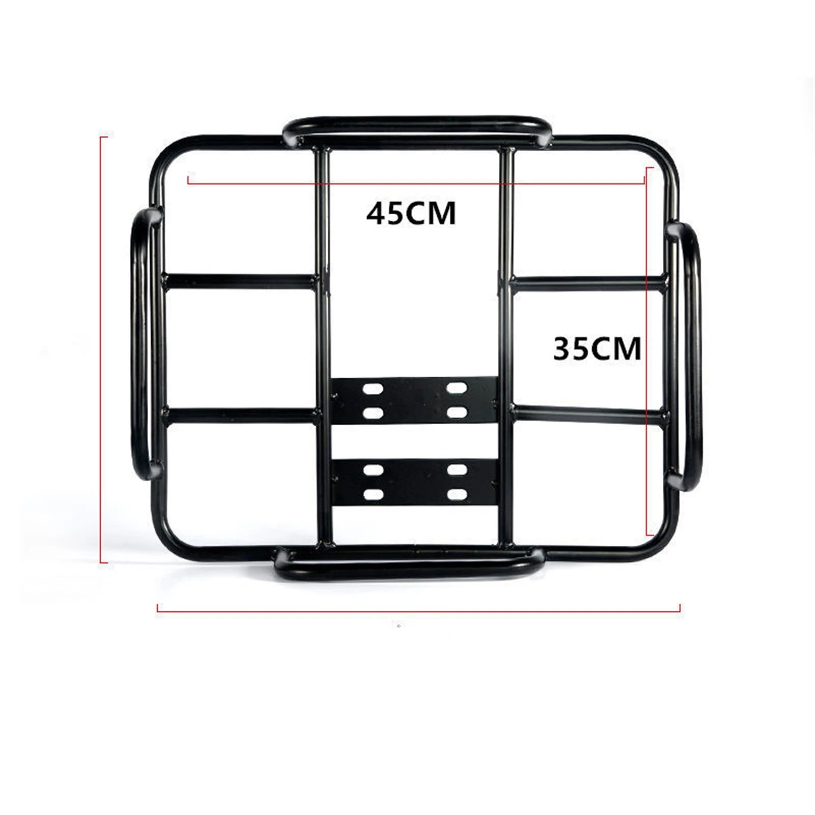 Food Delivery Box Rack Rear Grille 80kg Loading Seamless Steel Tube Universal for Motorcycle Electric Bicycle