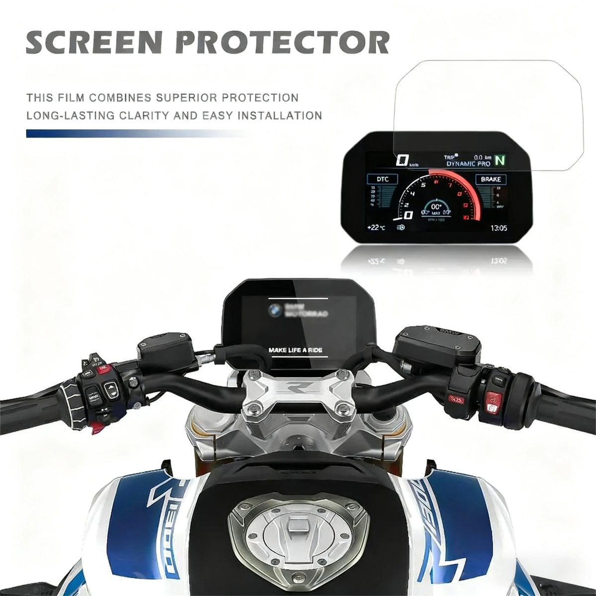 LCD TFT For BMW R 1300 GS ADVENTURE Display Protector R1300 GS ADV Motorcycle Instrument Protection Film Dashboard Screen Films
