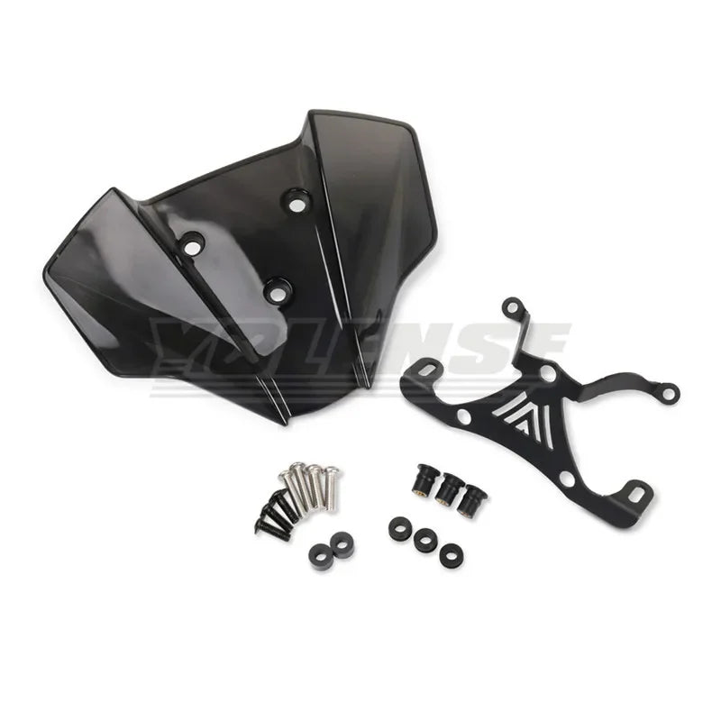 2017-2023 Motorcycle Windscreen Windshield Wind Deflectors Shield Protector For DUKE 390 125 DUKE390 DUKE125