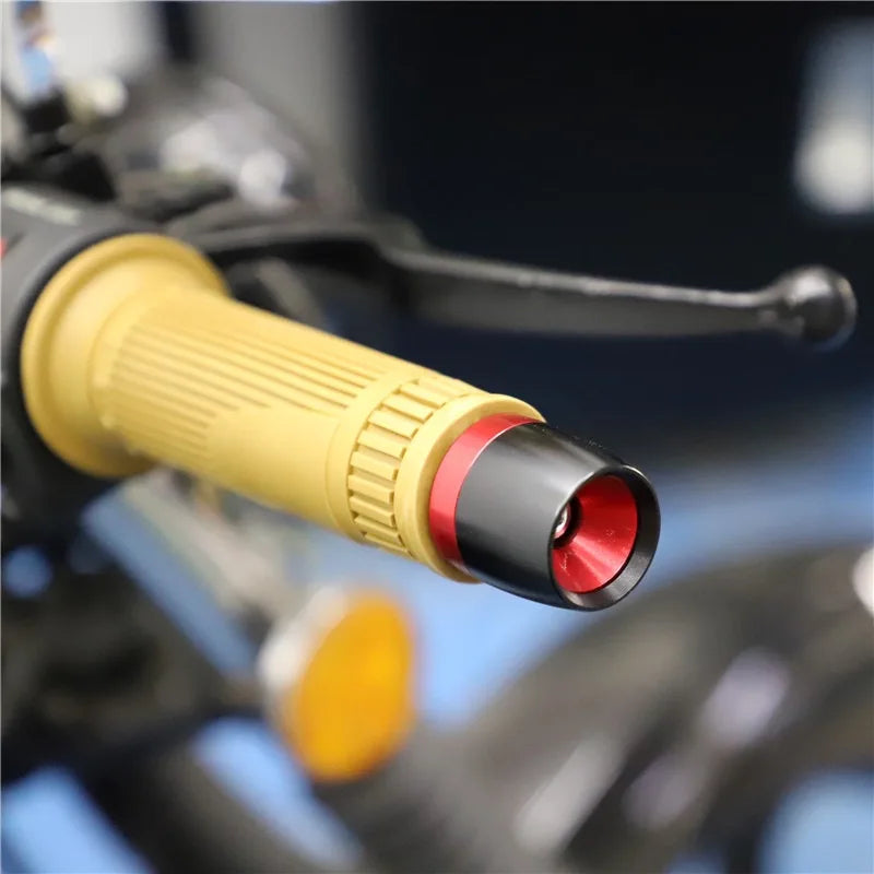 Handlebar Grips Ends Handle Bar Cap End Plug For TRIUMPH Scrambler Speed 400 Twin 900 Street Triple 765 Trident 660 Tiger 900