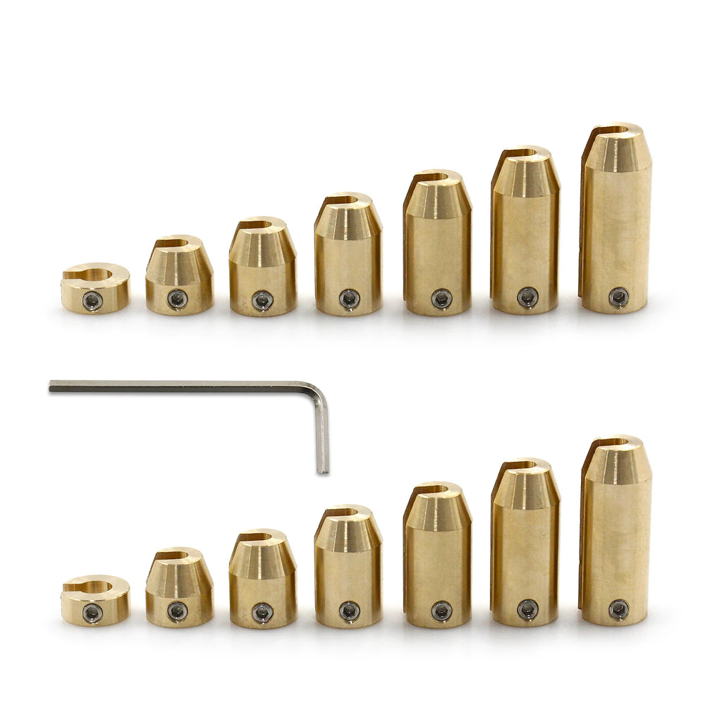 Motorcycle Reusable Brass Wheel Spoke Balance Weights Refill Kits 14pack