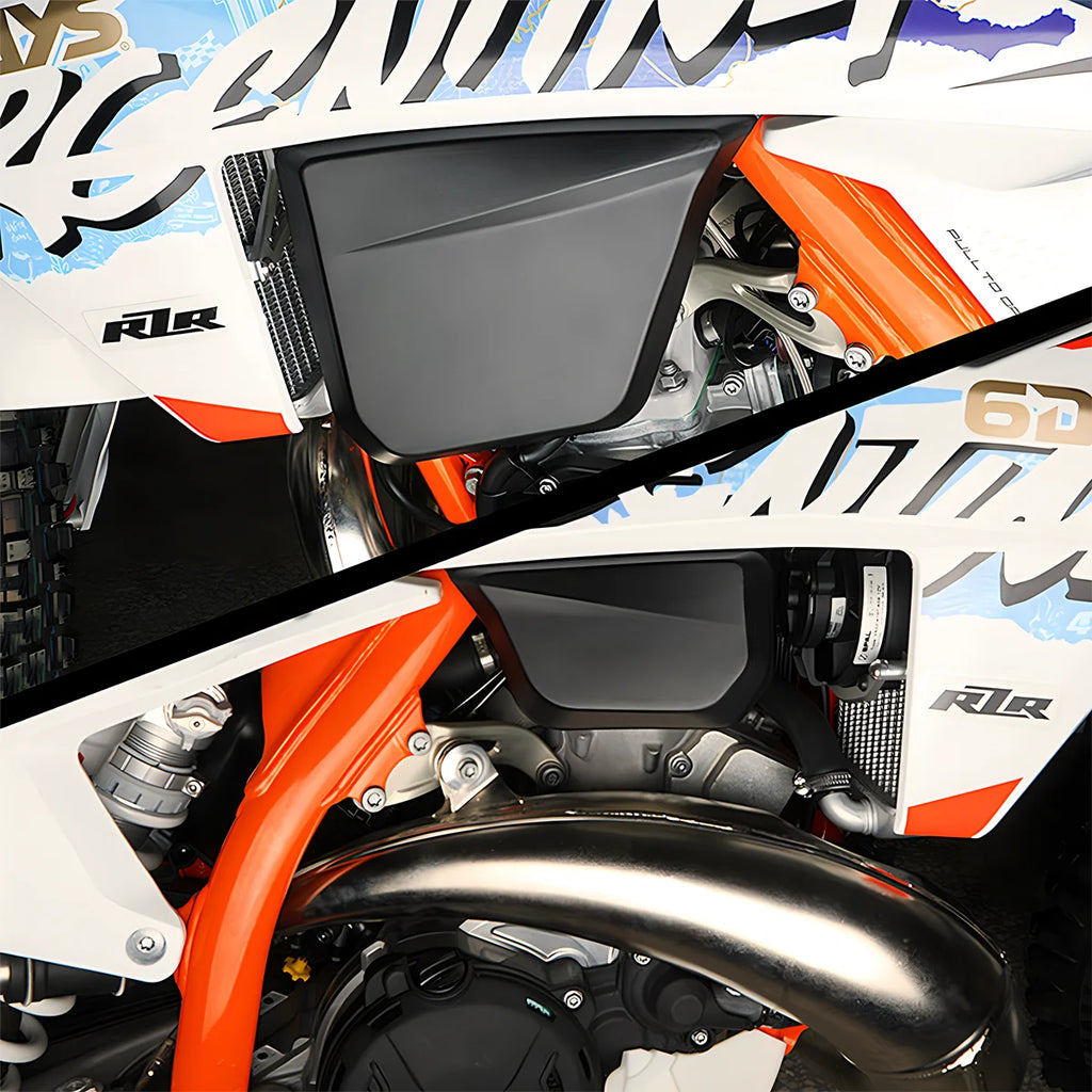 Pair Left Right Fuel Tank Cover Guard Protector For KTM EXC150 EXC250 EXC300 XC125 XC250 XC300 SIX DAYS HARDENDURO CKD 2023-2024