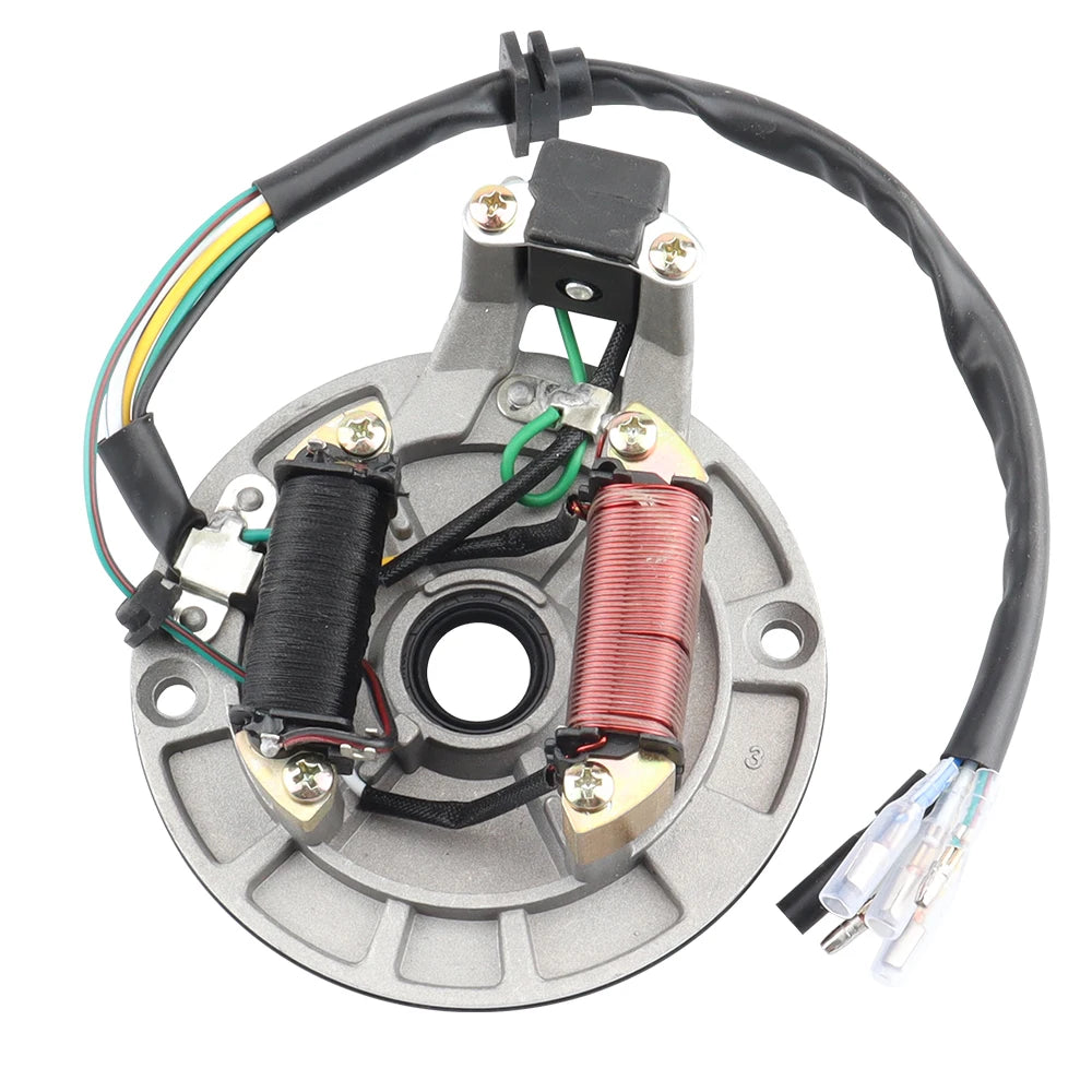 Motorcycle Ignition Stator JH70 Stator Plate Pickup Magneto Ignition Coil Rotor For 70cc 90cc 110cc 125cc Pit Dirt Bike ATV Quad