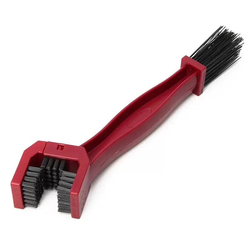 5Pcs Motorcycle Chain Brush Cleaner Set Plastic Bicycle Moto Chain Maintenance Outdoor Scrubber Road Care Tools