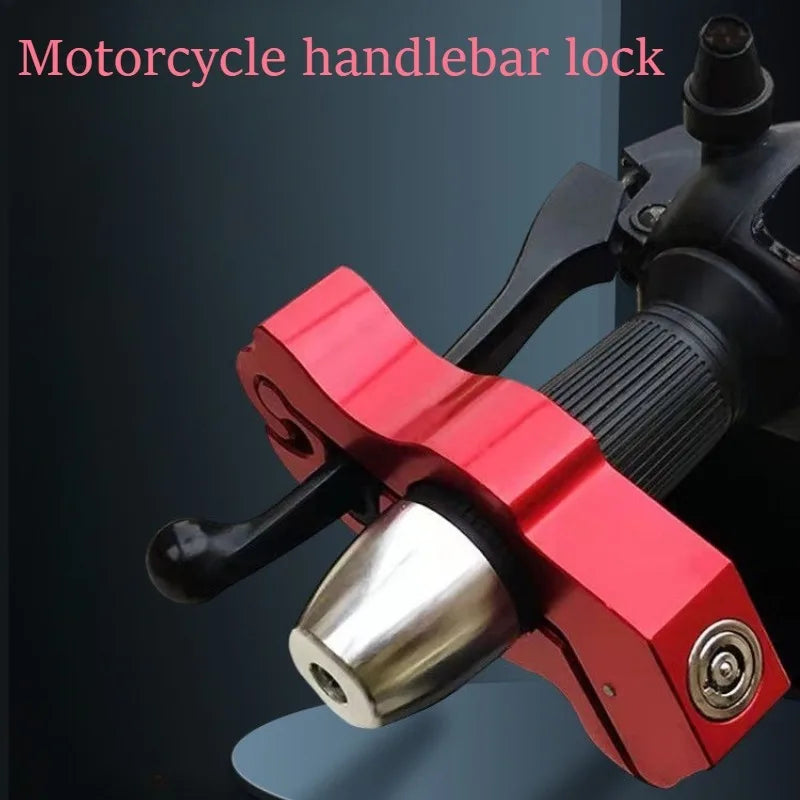 Motorcycle Throttle Universal Lock Front Lock Electric Motorcycle Anti-theft Lock Handlebar Lock Motorcycle Accessories