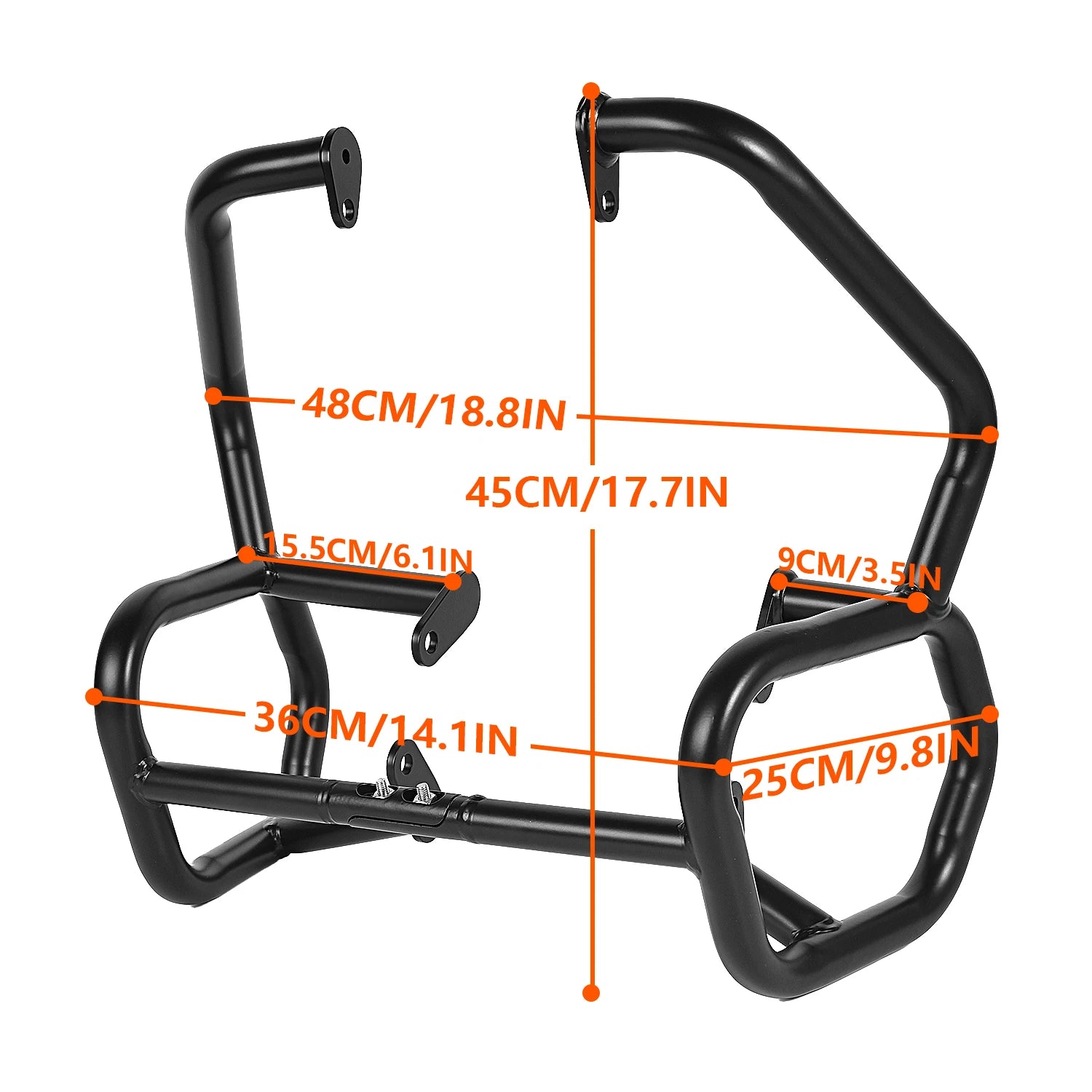 Stunt Cage Engine Guard Crash Bar Protecter Bumper For Triumph SPEED 400/SCRAMBLER 400 X 2024-2025 Carbon Steel