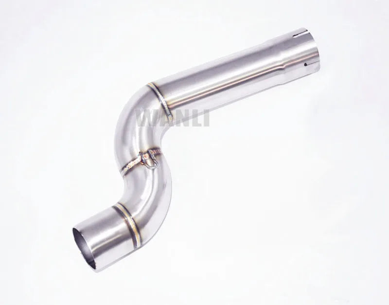 Motorcycle Exhaust Modified Muffler Escape Moto Tube Middle Link Pipe Slip On For BMW F900 F900R F900XR 2020 - 2024