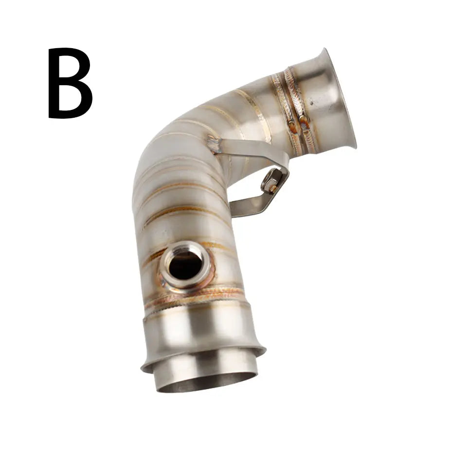 Motorcycle exhaust link pipe For KTM DUKE 790 890 790 ADV 890 ADV For CF MOTO 800NK 800MT norden 901 2022-2026