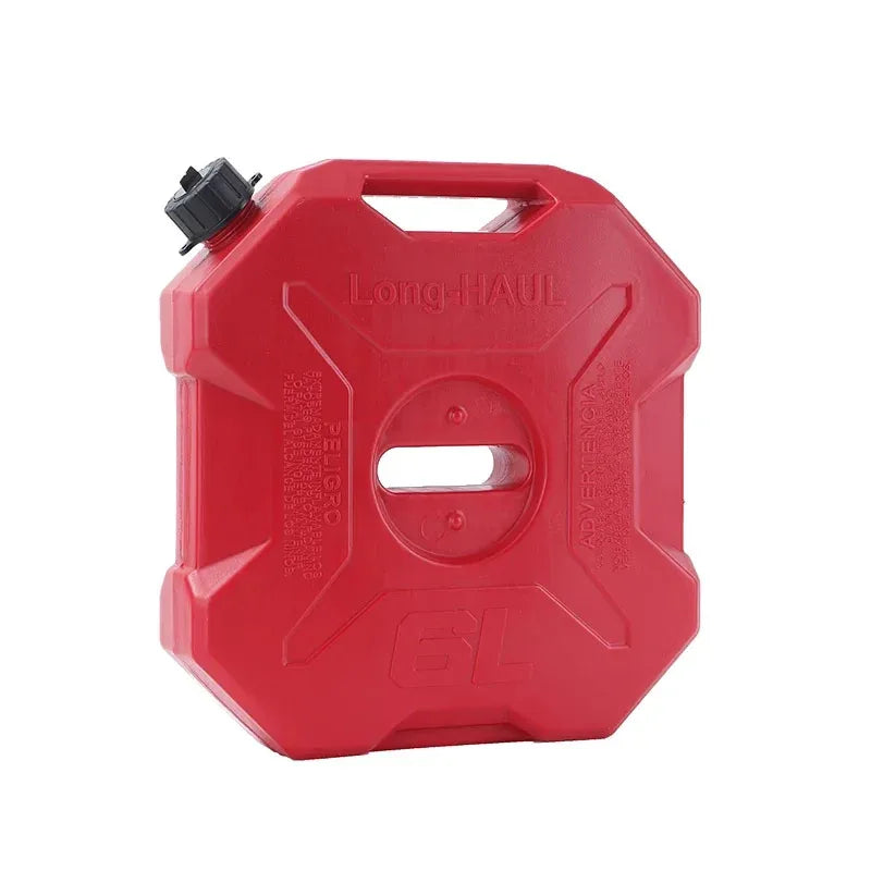 6L Camping Water Container Large Capacity Outdoor Water Bucket Portable Car Water Tank with Faucet for Camping Motorcycle Fans