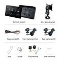 EKIY 6.25" Wireless CarPlay Moto Android Auto Portable Digital Dashboard Anti Theft Removable Screen GPS Motorcycle Navigation
