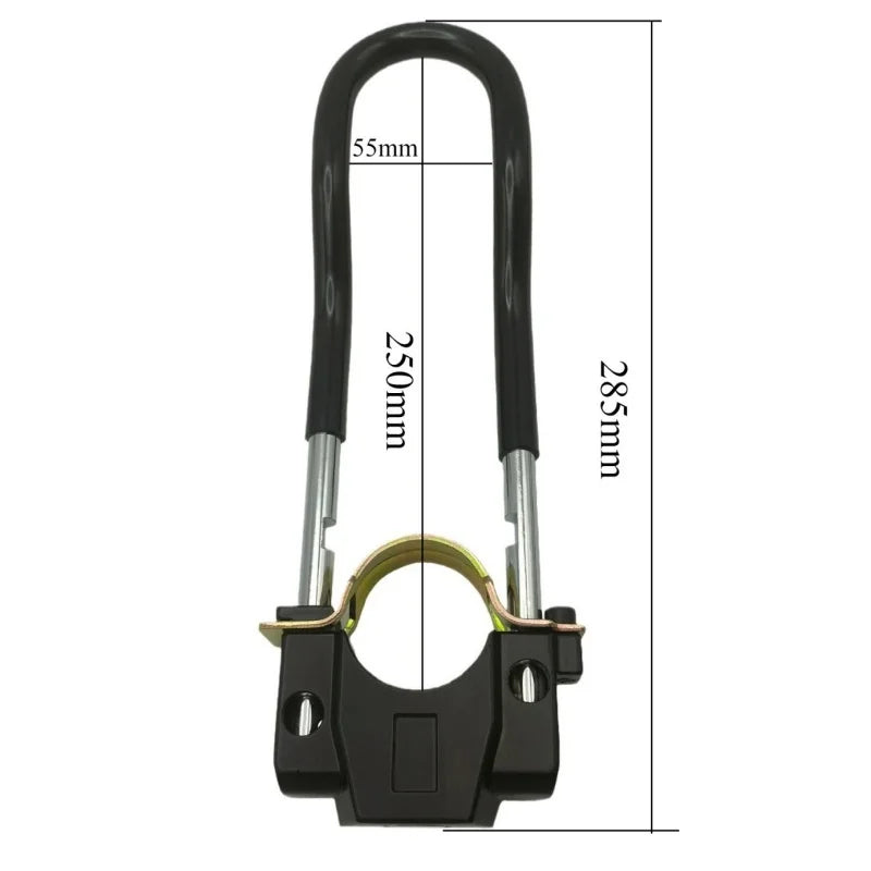 Falante Aluminum Alloy Motorcycle Safety Anti-Theft Front Fork Lock Shock Absorber Fixed Motorcycle Lock for Enhanced Security