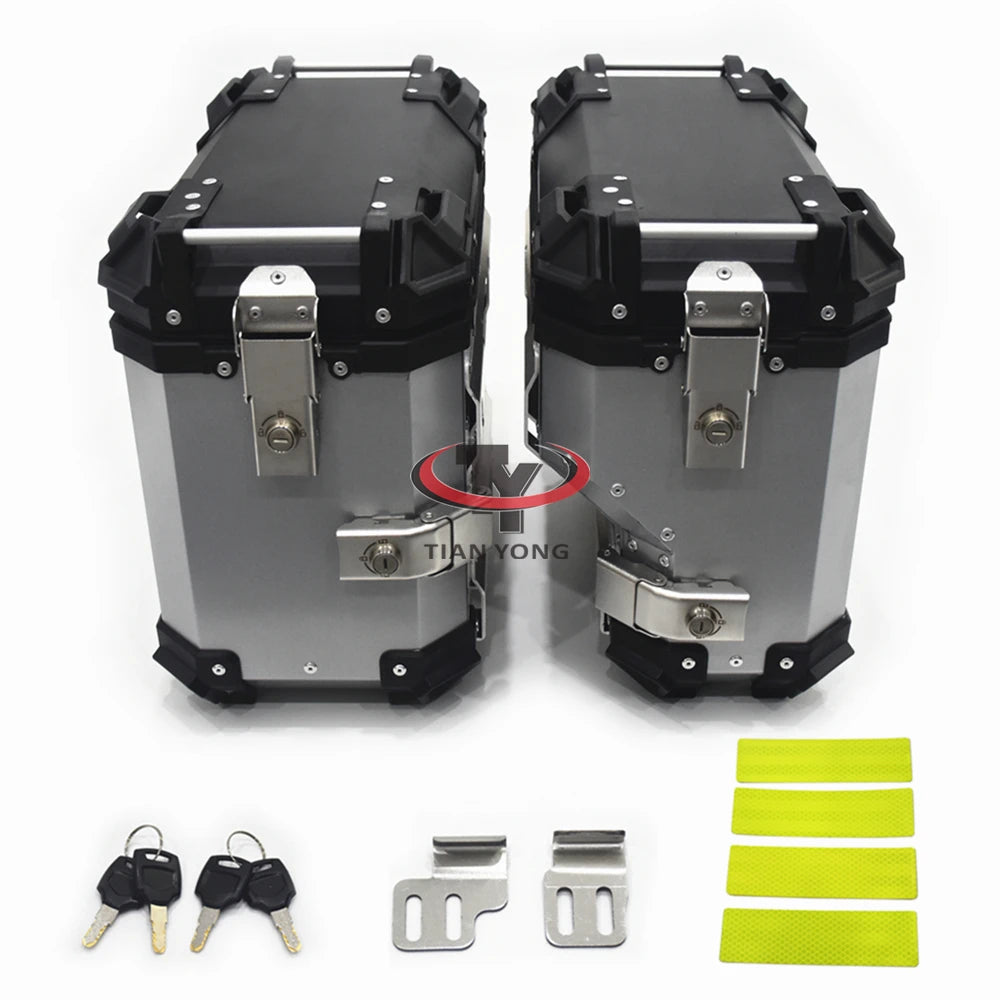For QJMOTOR SRT 750 Motorcycle Trunk Top Box Side Luggage Case Pannier Rack Frame Rear Helmet Travel Topcase Support Accessories