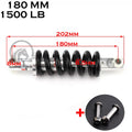 90/100/115/125/150/170/180/190/200/215MM Rear Suspension Shock For 47cc49CC Super Minimoto ATV Electric Scooter Mini Pocket Bike