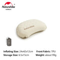Naturehike Feather Bone 2-in-1 Foam Inflatable Pillow Waterproof Oilproof Stainproof Adjustable Soft Breathable Camp Travel Nap