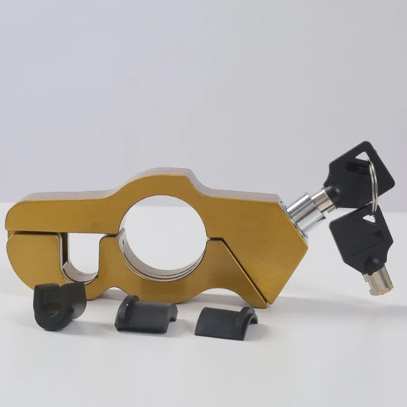 Motorcycle Throttle Universal Lock Front Lock Electric Motorcycle Anti-theft Lock Handlebar Lock Motorcycle Accessories