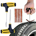 Clearance_Motorcycle Tire Repair Kit car Puncture Plug Tools Tyre Puncture Emergency for Tire Strips Stirring Glue Repair Tool K