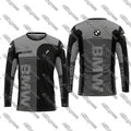 2025 BMW Classic Fashion Quick-Drying Long Sleeve T-Shirt Comfortable Casual High-Quality Top for Sports Cycling Moto Activities