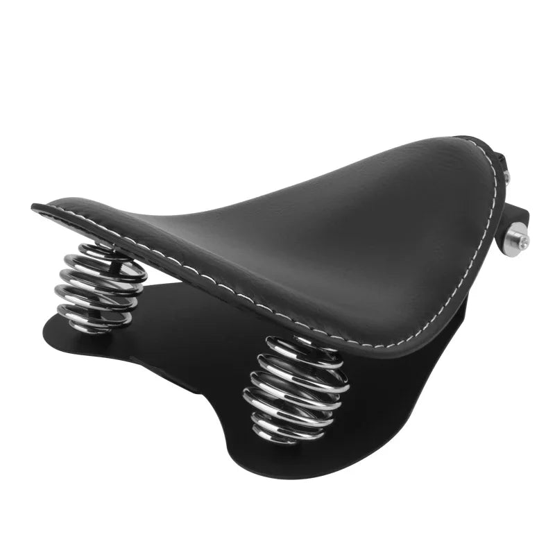 Motorcycle Retro Solo Seat for Harley Custom Bobber Honda Yamaha Kawasaki Suzuki PU Leather Saddle Seat Cushion Universal