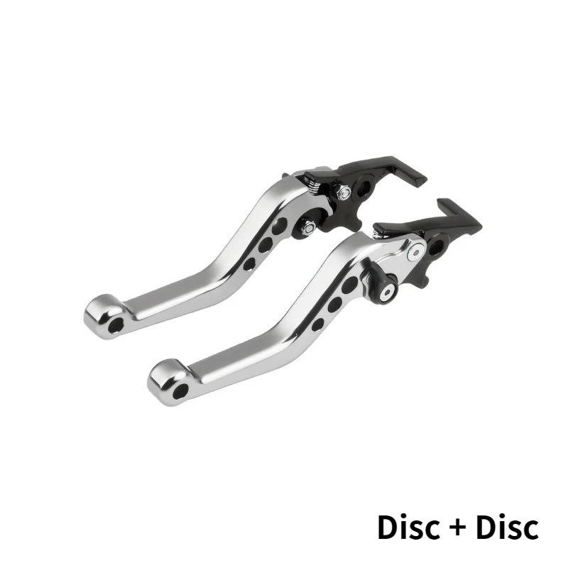 Moto Motorcycle Clutch Brake Handle Disc Drum Lever Fit For BMW Honda Suzuki Motorbike Accessories Modification Alloy CNC