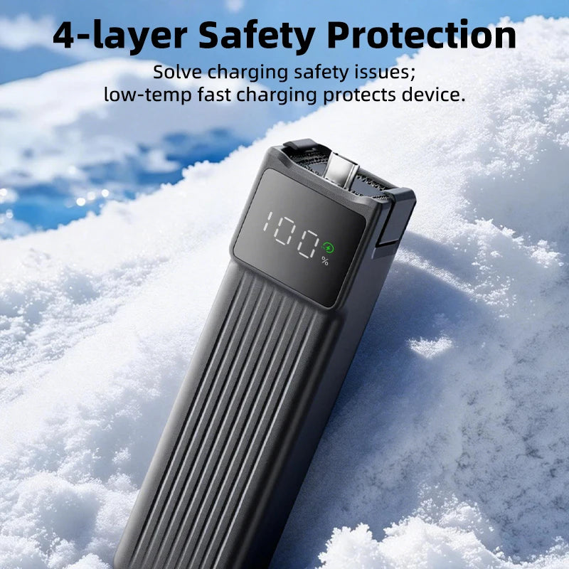 NOHON 5000/10000mAh High Capacity Battery Handle for DJI Osmo Pocket 3/4 22.5W PD Fast Charging Battery Portable Battery Handle