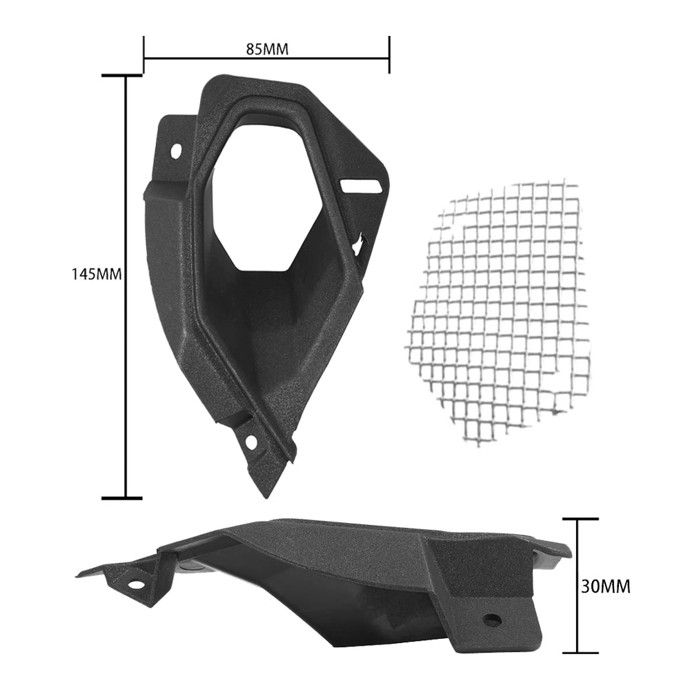 Motorcycle Front Panel Air Vents Fairing Case Housing Left Right Ventilation Openings Beak For Benelli TRK502 TRK502X BJ500GS-A