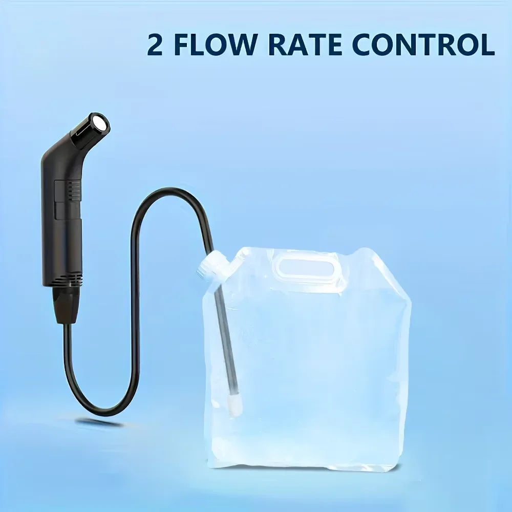 Portable Electric Bidet Sprayer Handheld with 2-Level Pressure Adjustment Rechargeable Personal Hygiene for Travel