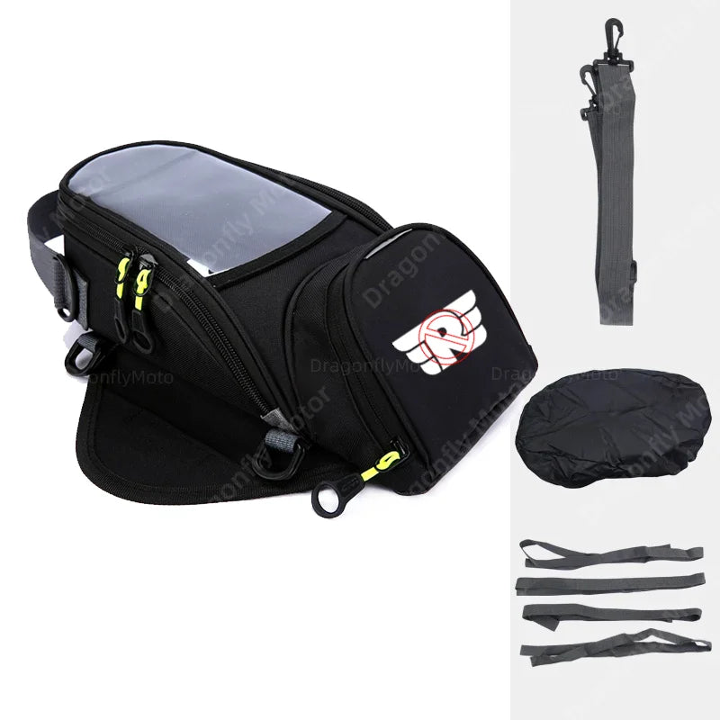 Motorcycle Fuel Bag Mobile Phone Navigation Tank For Royal Enfield Bullet/Meteor/Classic 350 500 Interceptor 650 Continental GT