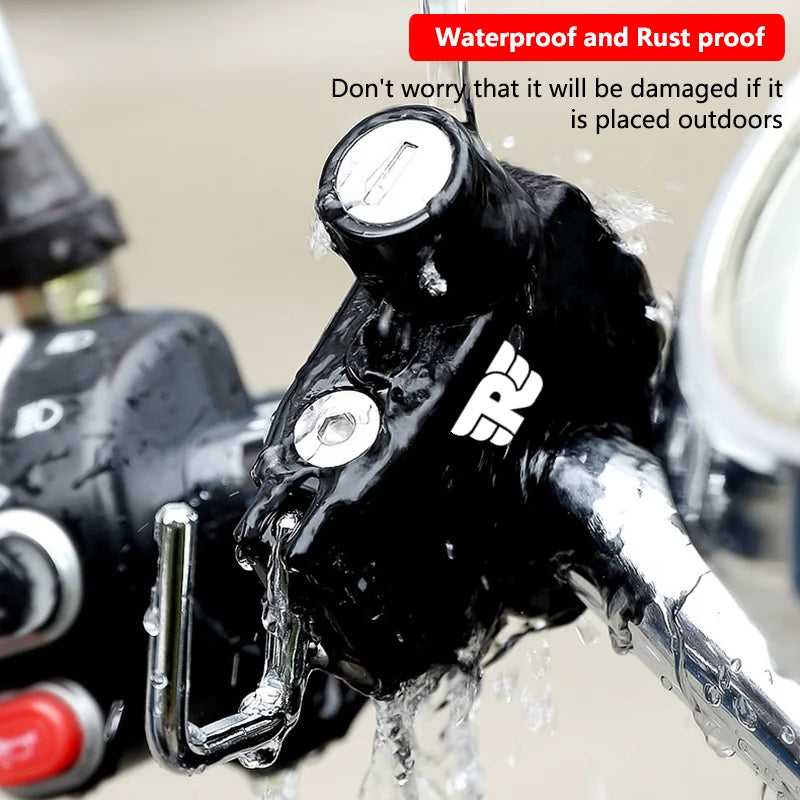 For Royal Enfield Bullet/Meteor/Classic 350 500 Interceptor 650 Continental GT Motorcycle Helmet Lock Anti-theft Security Safety