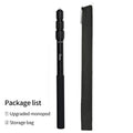 TUYU 56inch Premium Telescopic Adjustable Photography Aluminum Alloy Selfie Stick for Insta360 X3 GoPro 12 11 Motorcycle Camera