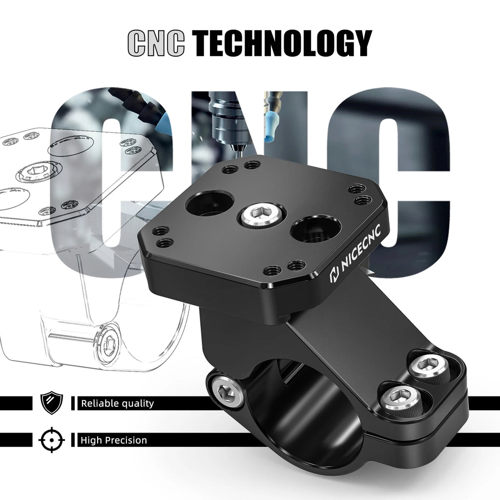 For BMW R1250GS GSA 2019-2023 R1300GS/Adventure 2024-2025 GPS Mount AMPS Pattern 32mm Handlebar Clamp R1200GS Adventure 2013-18