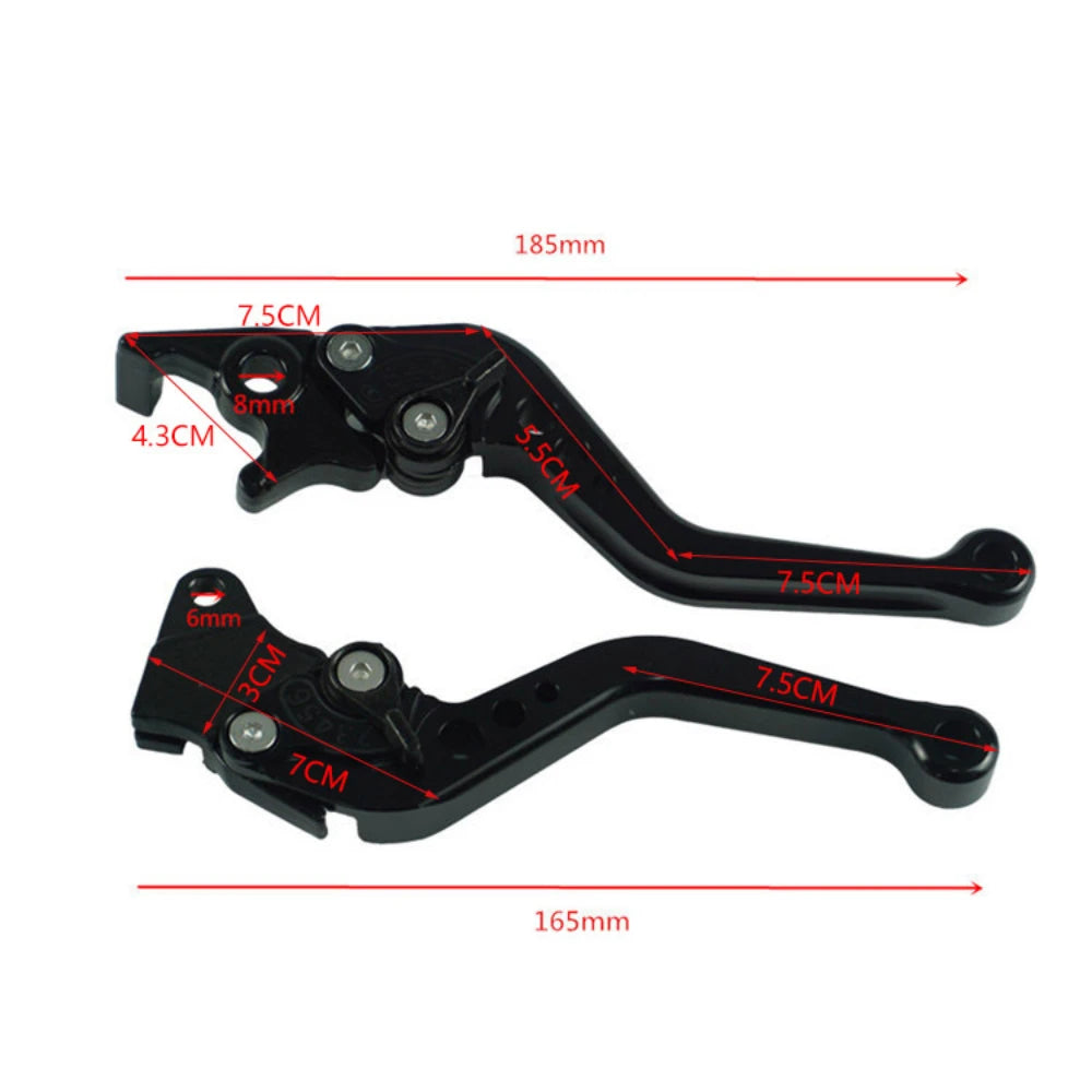 Moto Motorcycle Clutch Brake Handle Disc Drum Lever Fit For BMW Honda Suzuki Motorbike Accessories Modification Alloy CNC