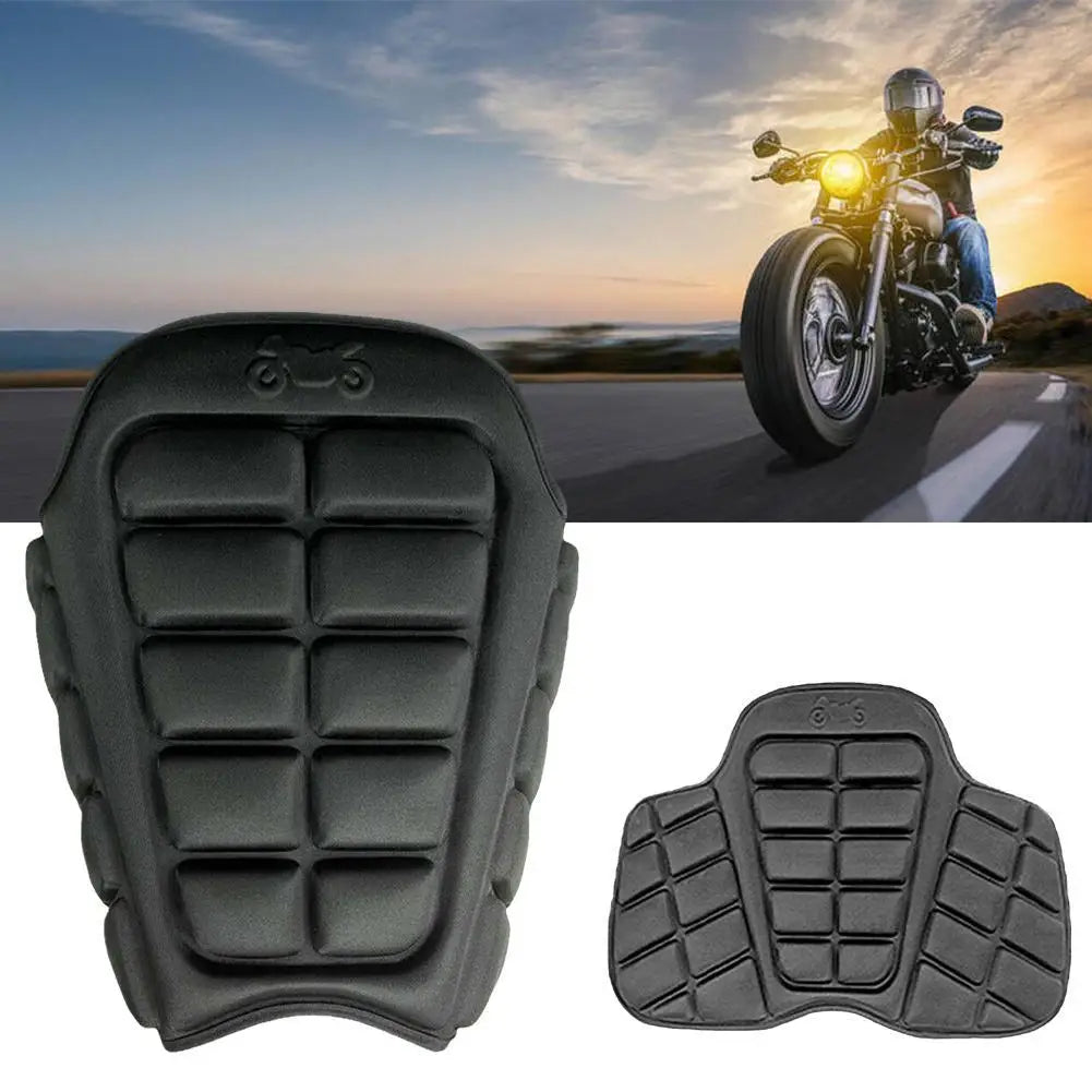 3D Shock Absorption Seat Cover Motorcycle Seat Cushion Soft Comfortable Anti Slip Breathable Electric Bike Accessorie