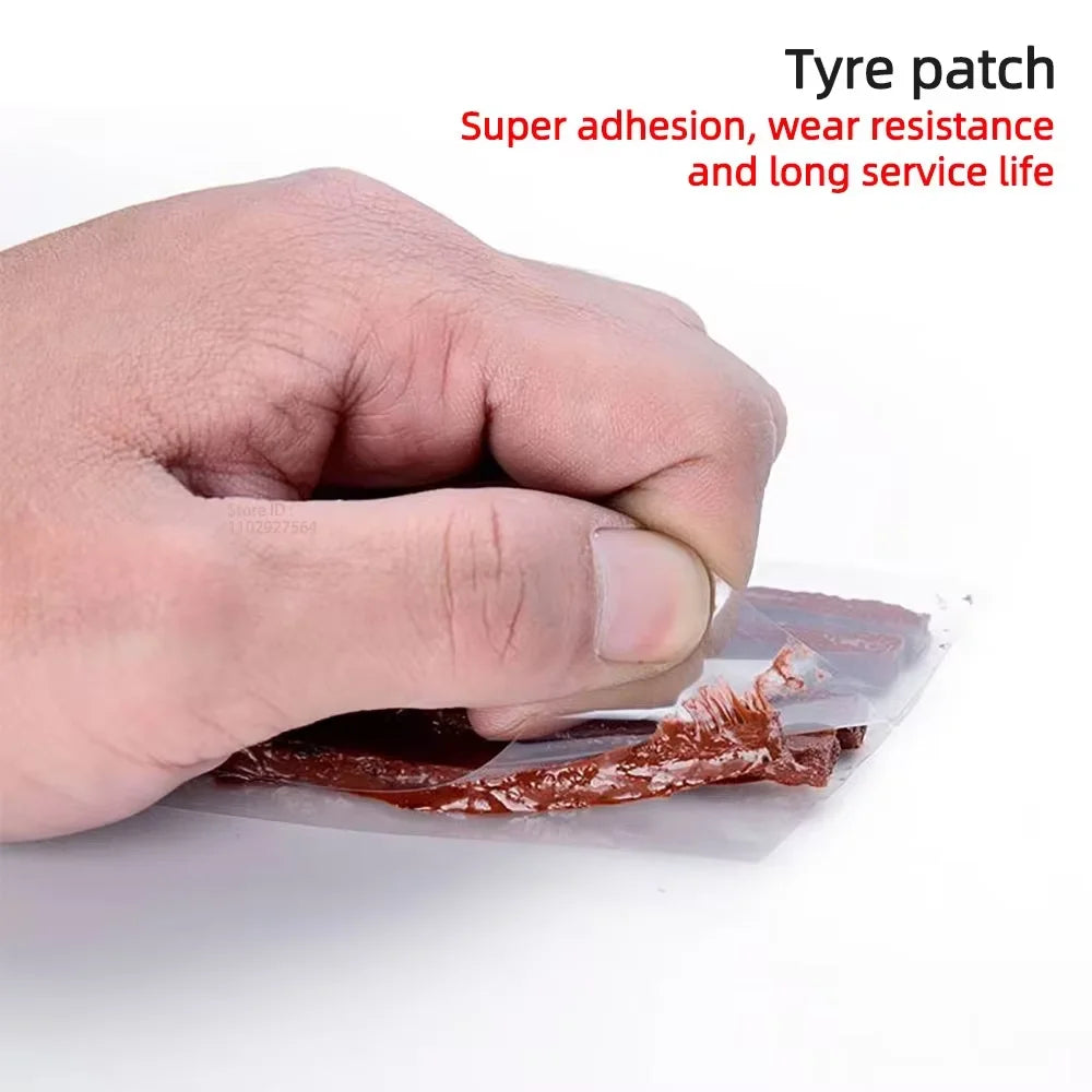 12Pcs New Car Tire Repair Tool Set with T-Handle Plug, Tire Repair Replacement Needles for Efficient Fixing