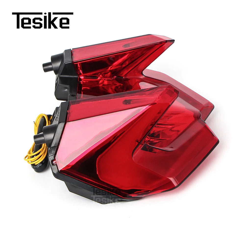 Motorcycle LED Taillight Fit for Ducati Multistrada V2 V2S 950 1200 1260 Rear Brake Turn Signal Integrated Tail Lights
