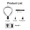 TELESIN Quick-Release Silicon Neck Mount Neck Phone Holder for Gopro Hero13 12 11 10 9 DJI OSMO Action 5 4 3 Insta360 X4