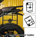 Multifunction Motorcycle Luggage Rack Carbon Steel Side Mount Support for Triumph Speed 400 2024 2025