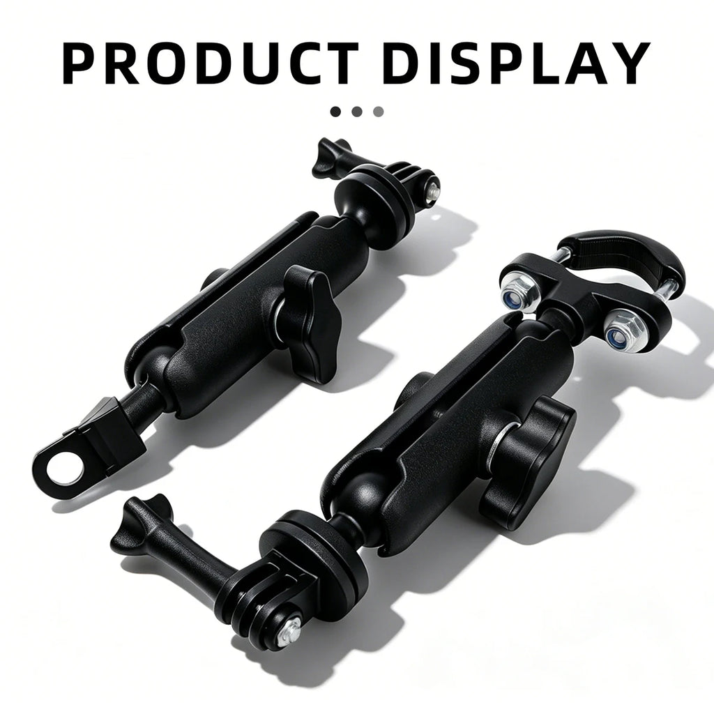 Motorcycle Bicycle Sports Camera Phone Holder Handlebar Mirror Mount Bracket For GoPro/DjI/Insta 360 Action Cameras/Phones