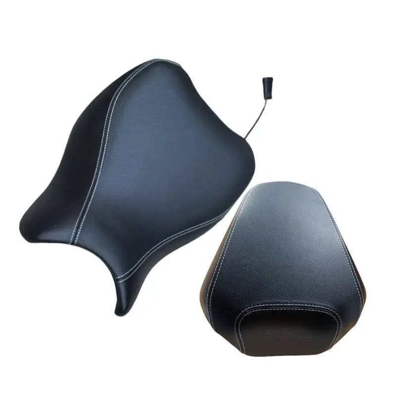 For Benelli TRK702X BJ700-5F Motorcycle Saddle Seat Heated Cushion Front And Rear Comfortable Leather Seat Pad for Bikers