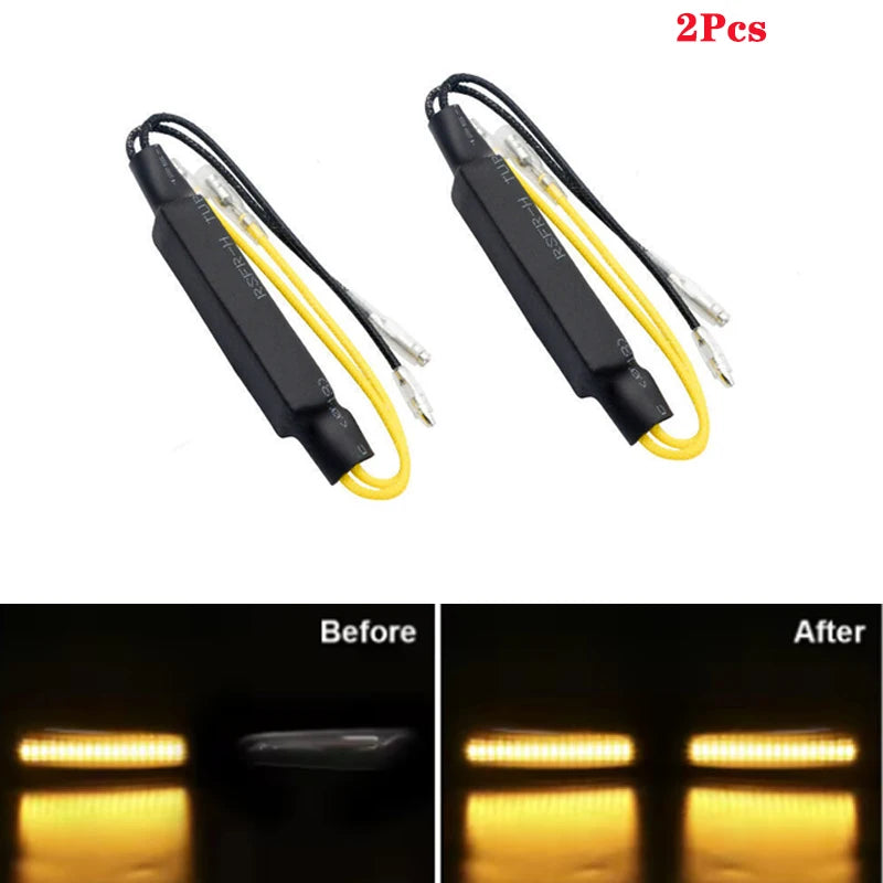 12V 21W Fault For Motorcycle Flashing Turn Lights LED Load Resistor Light Blinker Error Repair