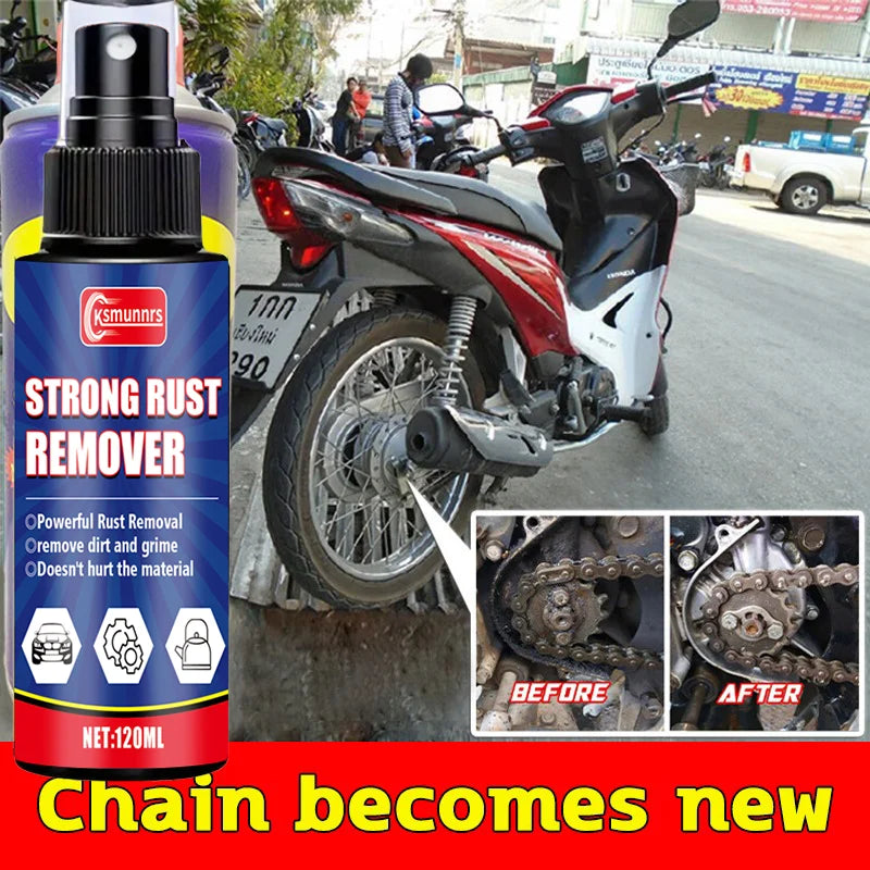 NEW Motorcycle 10 years without rust chain cleaner motorcycle Remove sticky residues Eliminate abnormal noise Chain Lube Spray