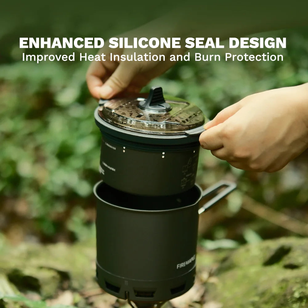 Fire-Maple Petrel G2 Micro-pressure Rice Cooker 62g Portable Cooking Cup for G2 Pot Ultralight Camp Backpacking Cookware 400ml