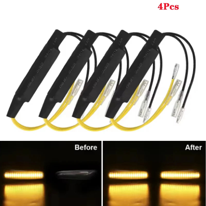 12V 21W Fault For Motorcycle Flashing Turn Lights LED Load Resistor Light Blinker Error Repair