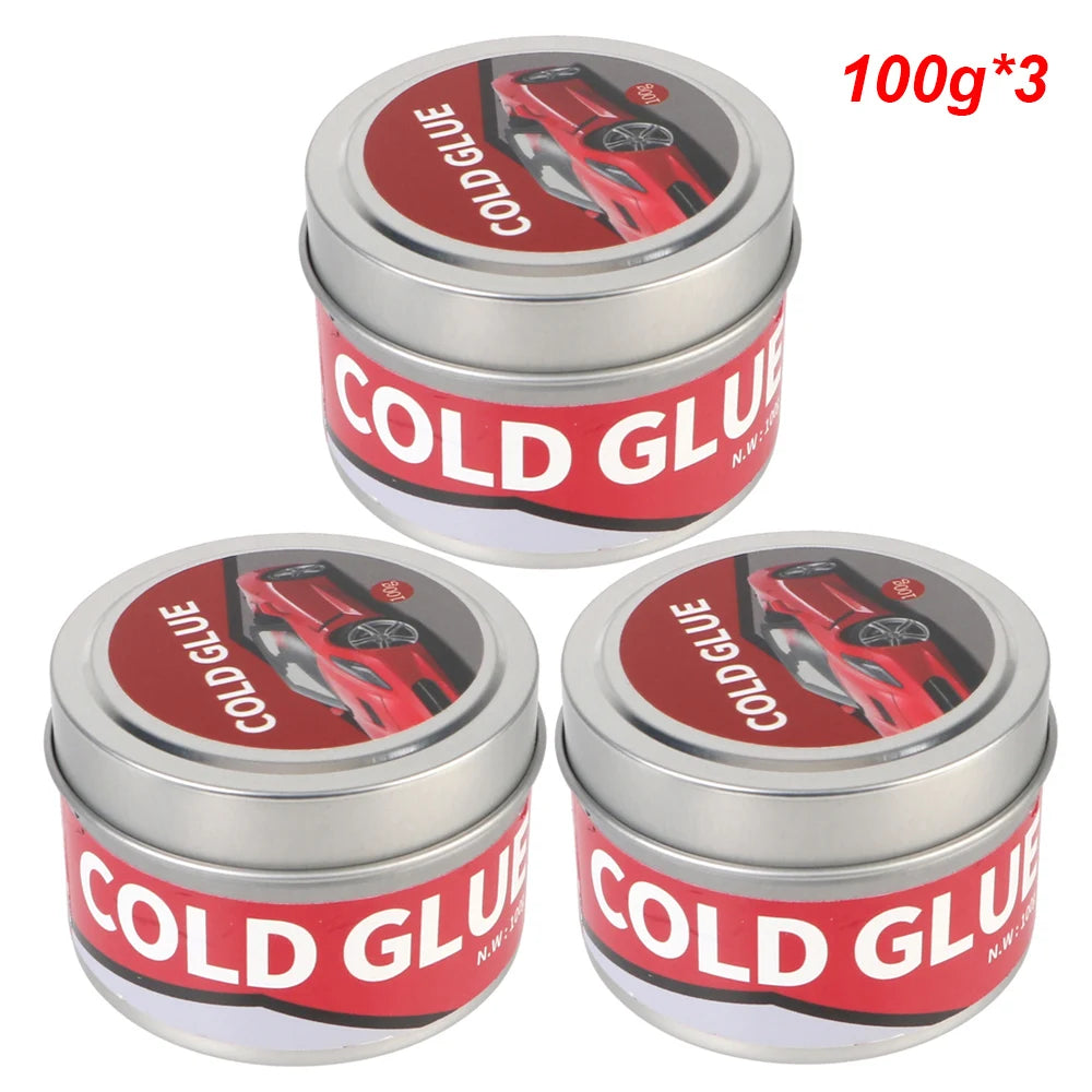 75g 100g Motorcycle Dent Puller Cold Glue Strong Self-Adhesive Dent Removal Garage Tools Quick Fixed Repairs Portable Universal